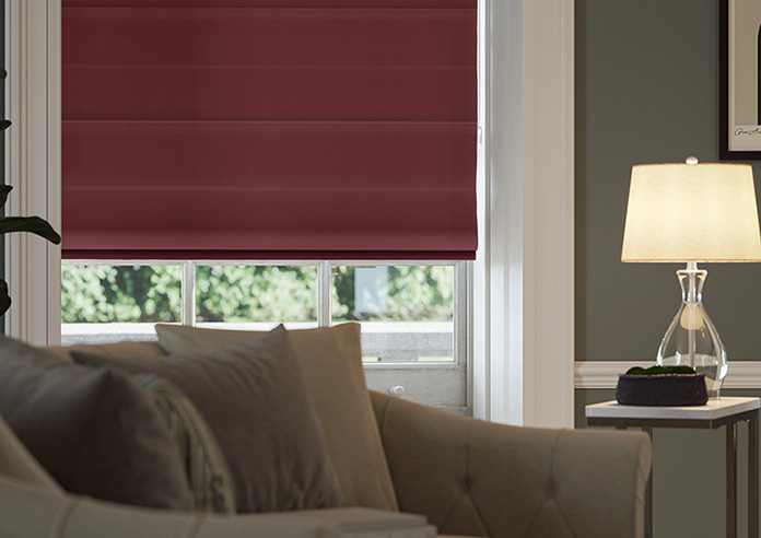Kyoto Faux Silk, Holly - Motorised Roman Blind - Image 5